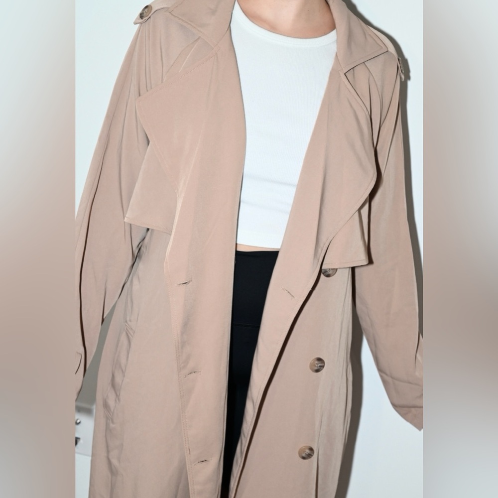 ❌SOLD❌ - Princess Polly Tan Trench Coat